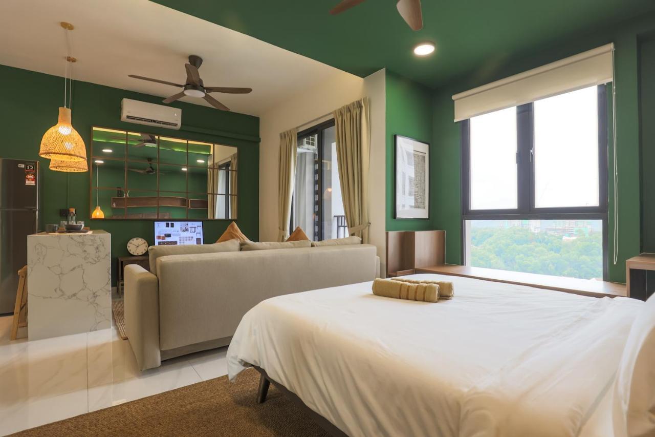 Peaceful Studio W Pool For 3 Pax - Seri Kembangan Buitenkant foto